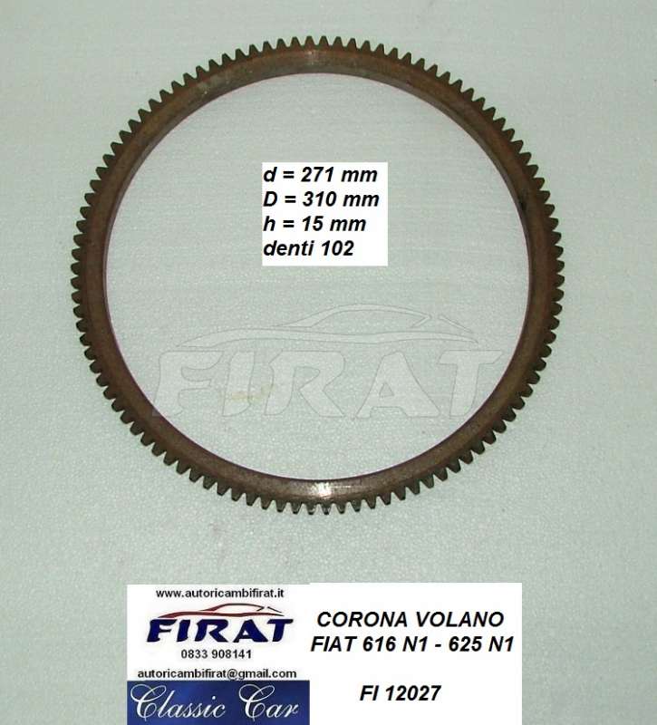 CORONA VOLANO FIAT 616 N1 - 625 N1 (12027)